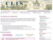 Tablet Screenshot of clis-asso.fr
